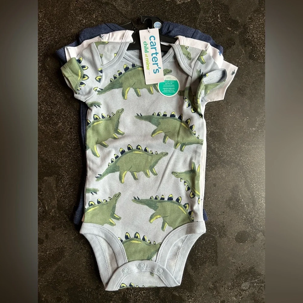 Carter's | Child of Mine Baby Onesies 3-Pack Size 3-6 Month